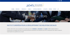 Desktop Screenshot of iedrs.com